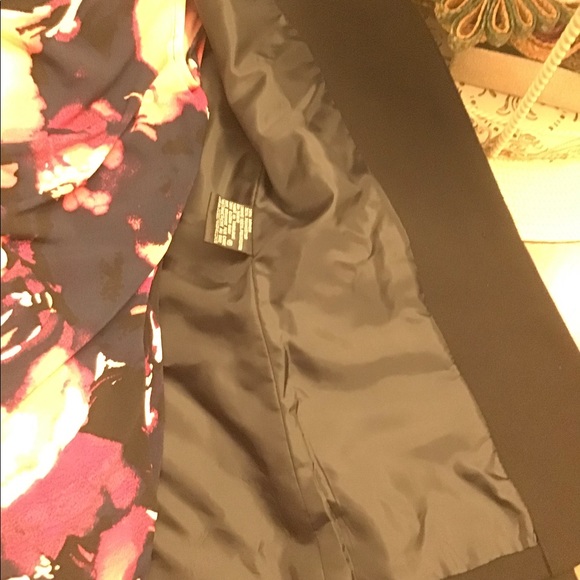 Kasper blazer ASL 8P blazer black lined beautiful coat🍂versatile piece.F - Picture 9 of 14